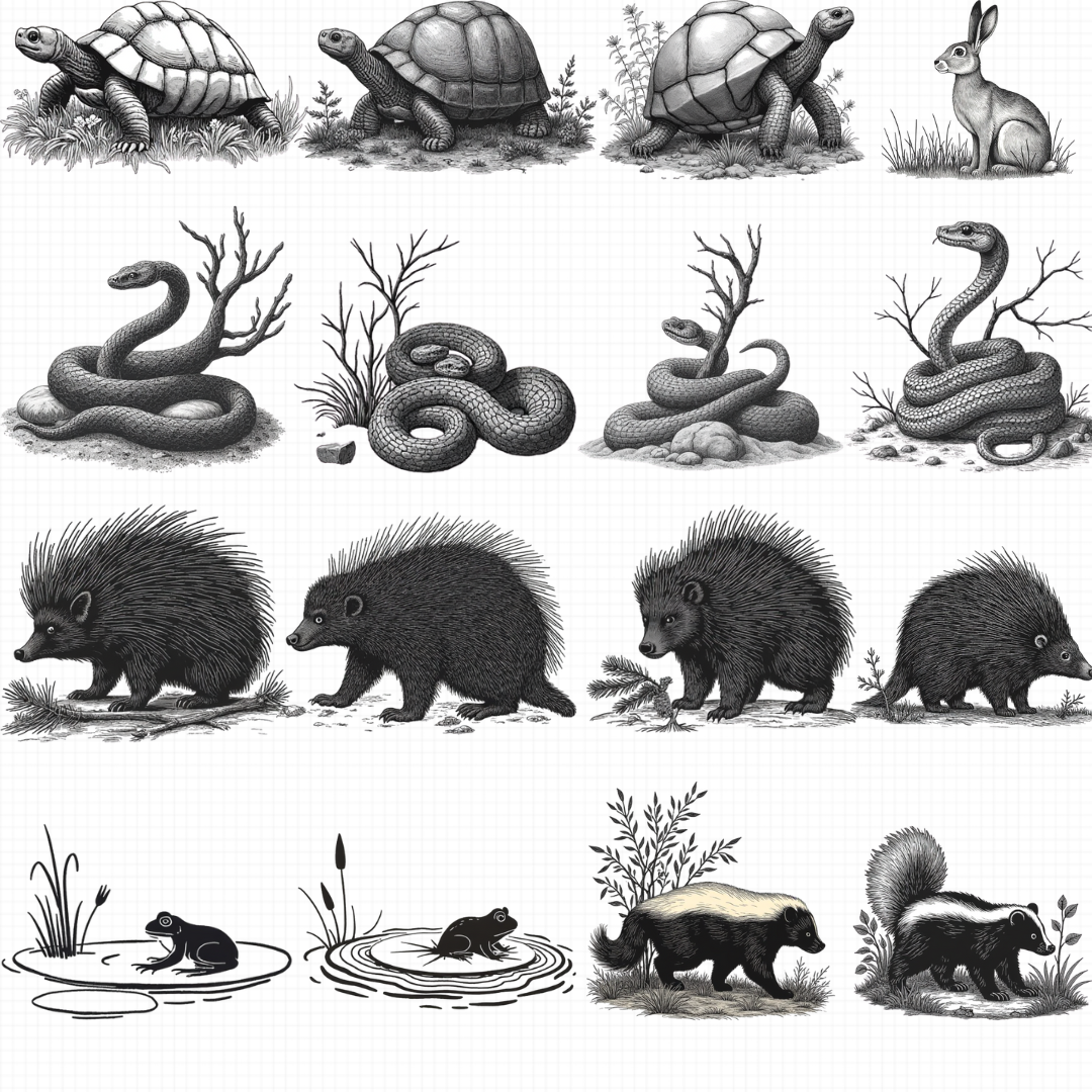 The Ultimate Wildlife Vector Collection: 102 Premium Animal Designs for CNC & Laser