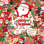 Christmas PNG Clipart Bundle: 500+ Santa & Holiday Designs (Digital Download)