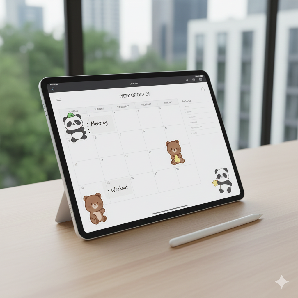 Kawaii Baby Animals Sticker Pack (127 Designs)