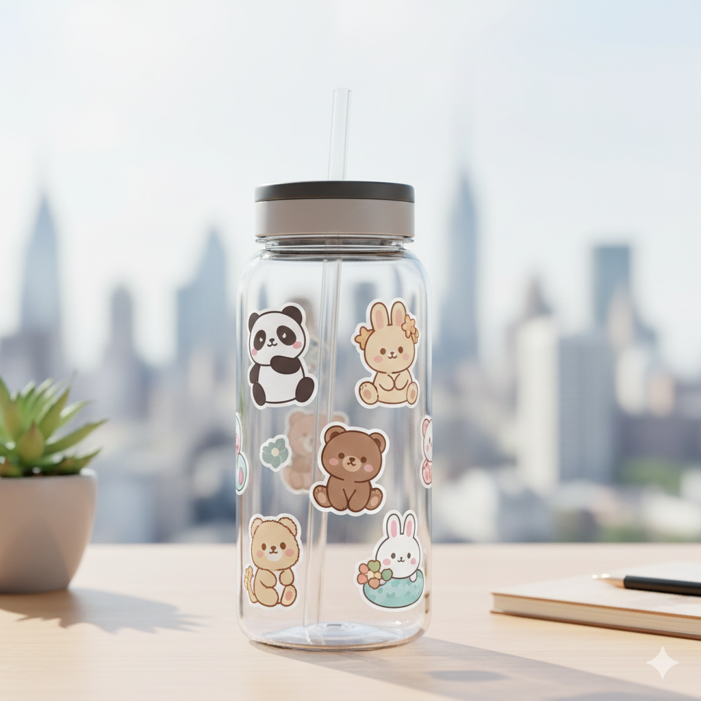 Kawaii Baby Animals Sticker Pack (127 Designs)