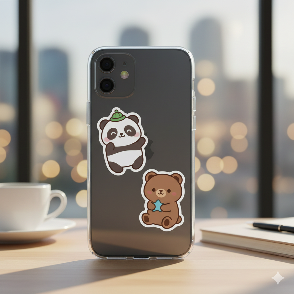 Kawaii Baby Animals Sticker Pack (127 Designs)